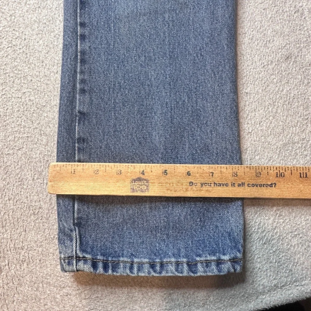 Levi's Jeans Mens‎ 36x30 (34x29) Blue Medium Wash Straight Leg Denim 5-Pocket